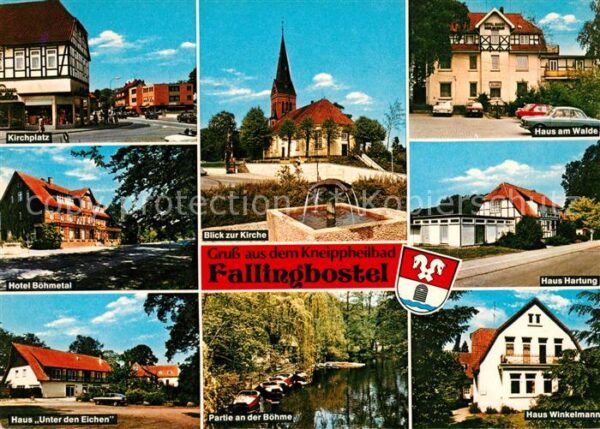 Fallingbostel Kirchplatz Hotel Böhmetal Kurhaus Kirch