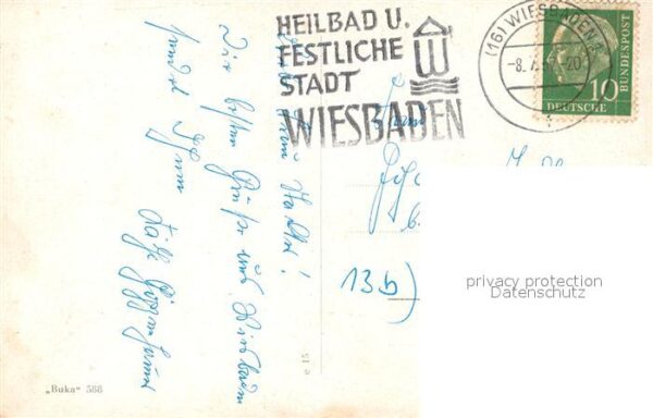 Wiesbaden Hauptbahnhof Kurhaus Reisinger Brunnen – Bild 2