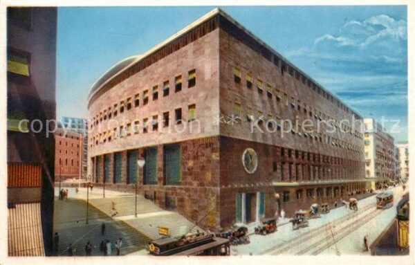 Napoli Neapel Palazzo delle RR Poste e Telegrafi