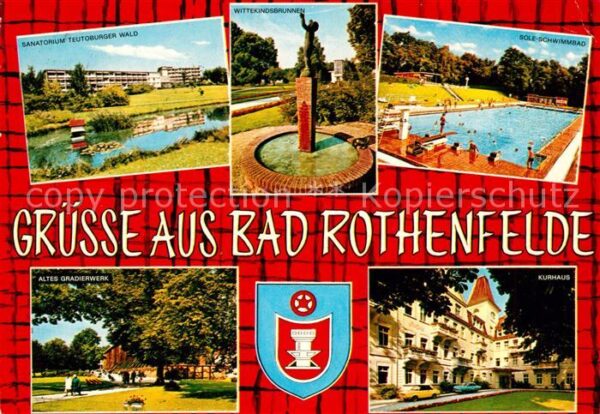 Bad Rothenfelde Sanatorium Teutoburger Wald Wittekindsb
