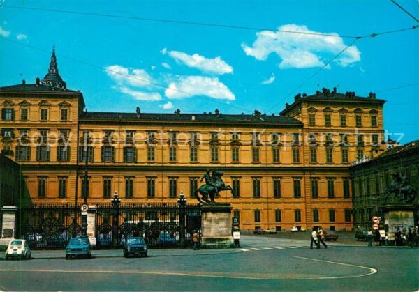 Torino Palazzo Reale Monumento Königspalast De