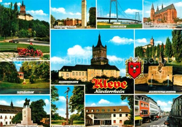 Kleve Schwanenburg Amphitheater Denkmal Der G