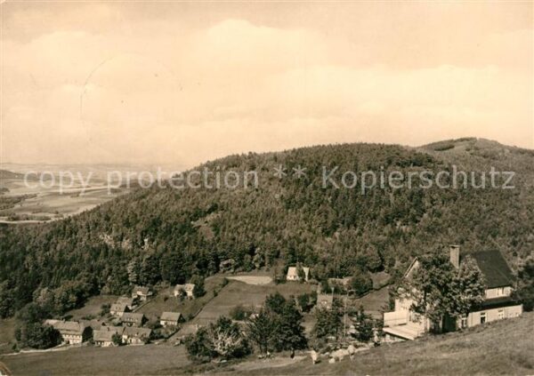 Waltersdorf Zittau Hubertusbaude Sonneberg Panorama Kurort