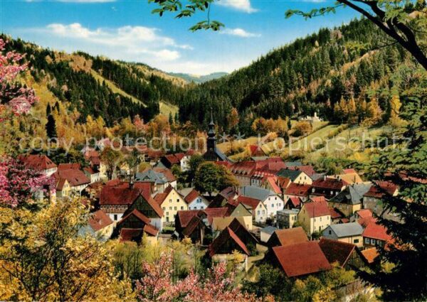 Wirsberg Panorama Luftkurort im Fichtelgebirge H