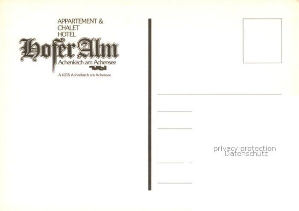 Achenkirch Appartement Chalet Hotel Hofer Alm – Bild 2