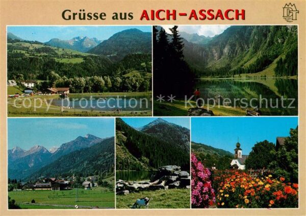 Aich Assach Steiermark Badesee Bergsee Landschaftspanorama Alp