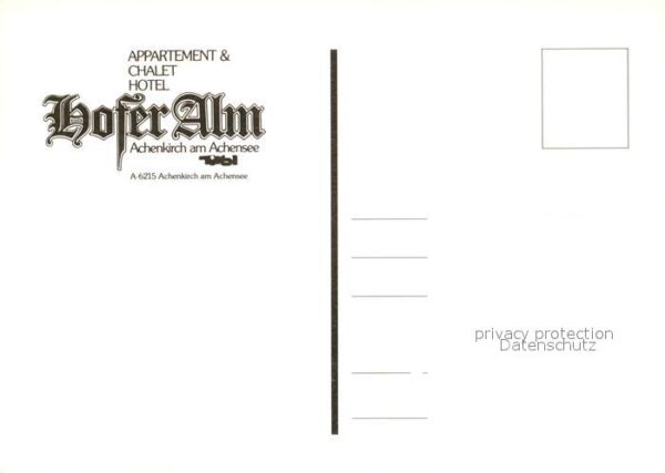 Achenkirch Appartement Chalet Hotel Hofer Alm – Bild 2
