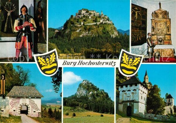 Kaernten Burg Hochosterwitz Burgvogt Nordseite B