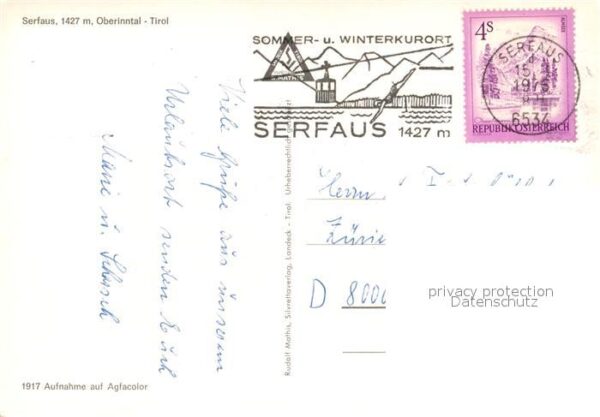 Serfaus Tirol Panorama Wintersportplatz Oberinntal Al – Bild 2