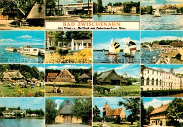 Bad Zwischenahn Teilansichten Moorbad Heilbad am Zwisch