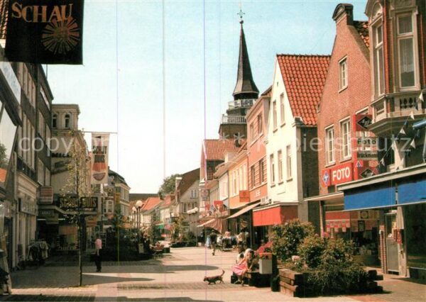 Aurich Ostfriesland Fussgängerzone Innenstadt