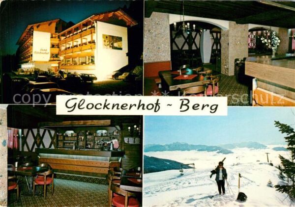 Berg Drautal Hotel Glocknerhof Wintersportplatz Alpe