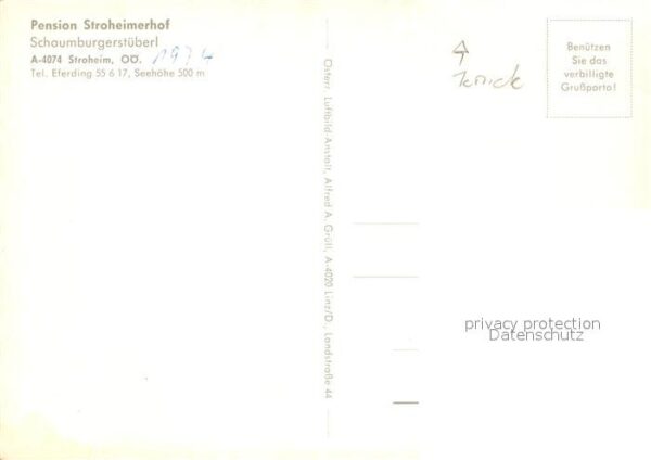 Stroheim Pension Stroheimerhof Schaumburgerstübe – Bild 2