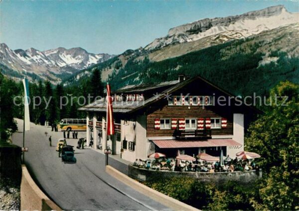 Kleinwalsertal Österr Grenzgasthof Walserschanz mit Ho