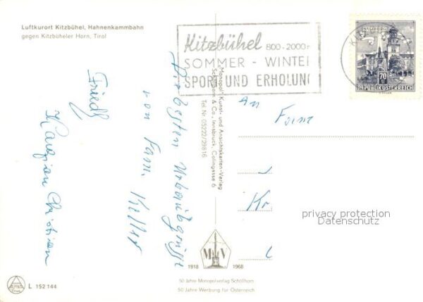 Kitzbuehel Tirol Hahnenkammbahn mit Kitzbüheler Horn – Bild 2