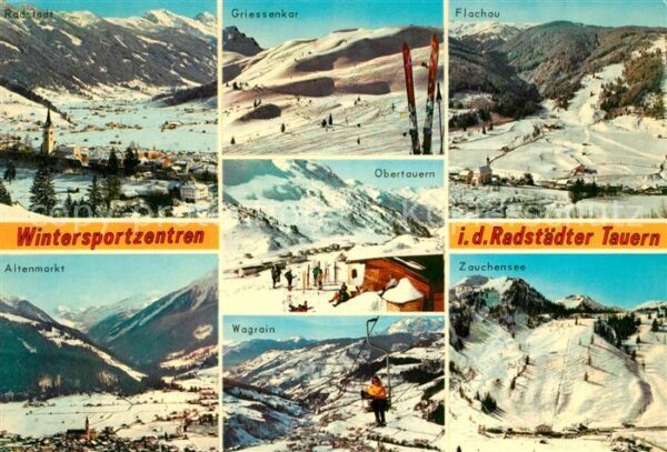 Radstaedter Tauern Wintersportzentren Altenmarkt Griessenk