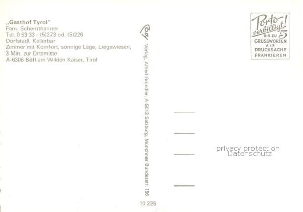 Soell Tirol Gasthof Tyrol – Bild 2