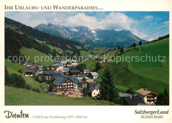 Dienten Hochkoenig Panorama