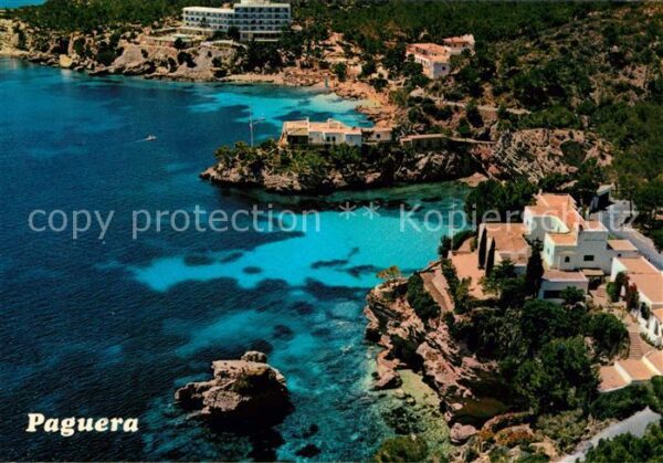 Paguera Mallorca Islas Baleares Fliegeraufnahme