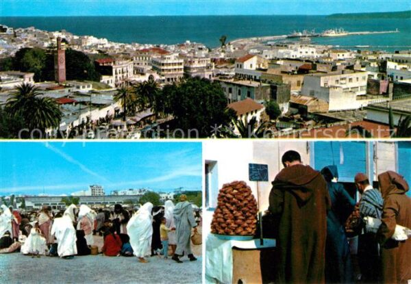 Tanger Tangier Tangiers Panorama Teilansichten