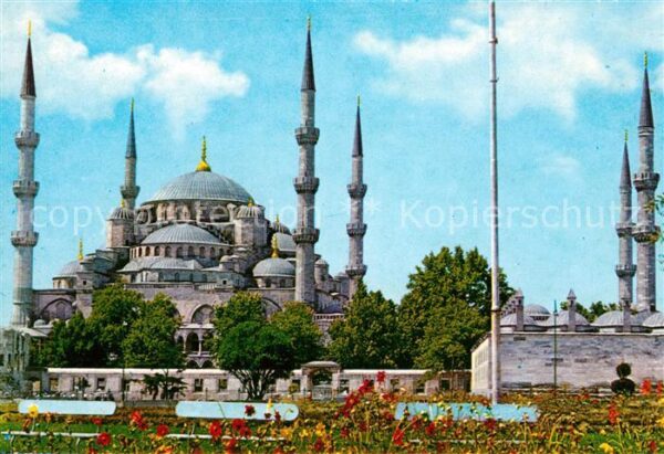 Istanbul Constantinopel Blaue Moschee