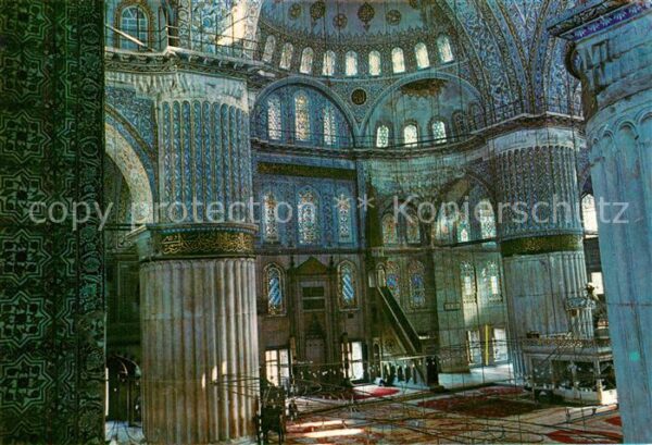 Istanbul Constantinopel Blaue Moschee