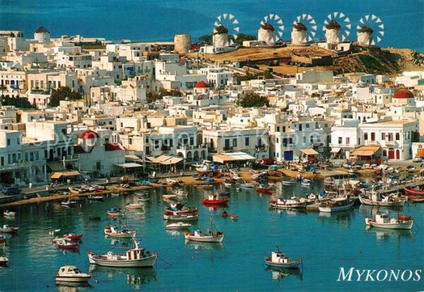 Mykonos Fliegeraufnahme