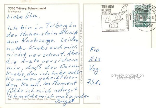 Triberg Schwarzwald Marktplatz – Bild 2