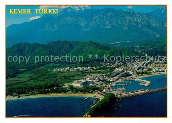Kemer Tuerkei Turkey Fliegeraufnahme