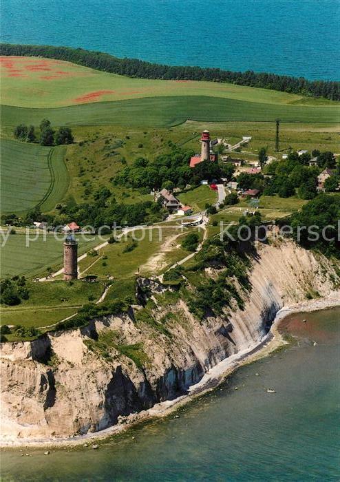 Kap Arkona Steilküste Fliegeraufnahme