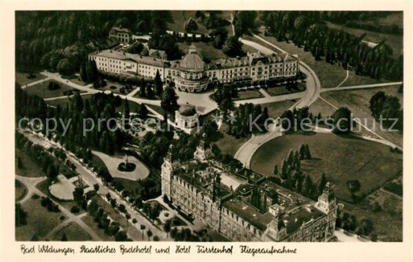 Bad Wildungen Staatl Badehotel und Hotel Fürstenhof F