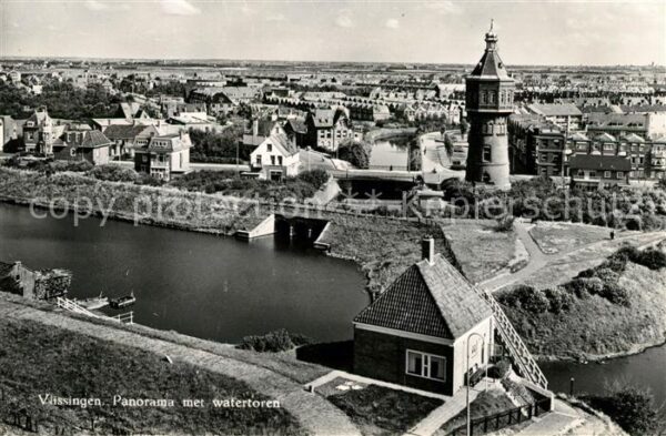 Vlissingen Panorama met watertoren