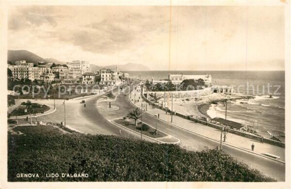 Genova Genua Liguria Lido d_Albaro