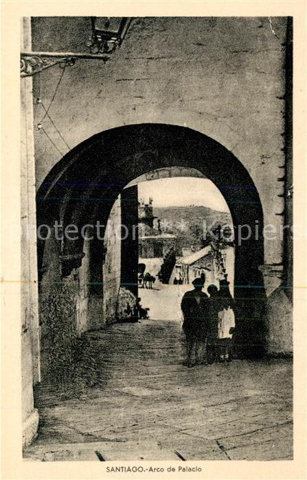 Santiago de Compostela Arco de Palacio