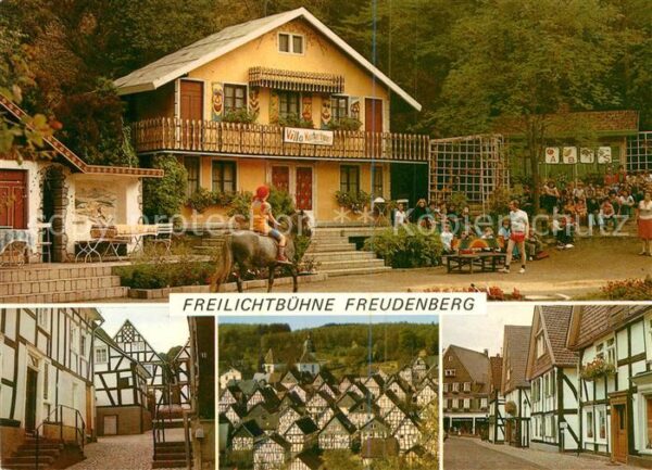 Freudenberg Baden Freilichtbühne Teilansichten