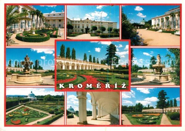 Kremsier Kromeriz Czechia Zamek Kromerizi Gardens and Chateau
