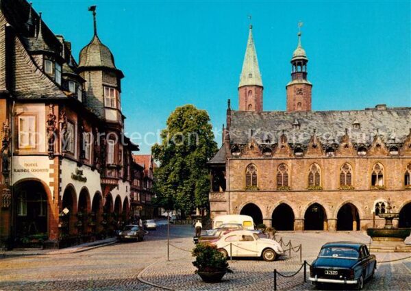 Goslar Rathaus und Marktkirche