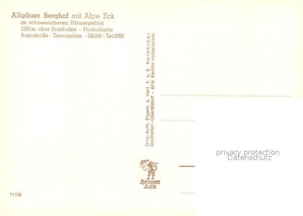 Sonthofen Oberallgaeu Allgäuer Berghof mit Alpe Eck – Bild 2