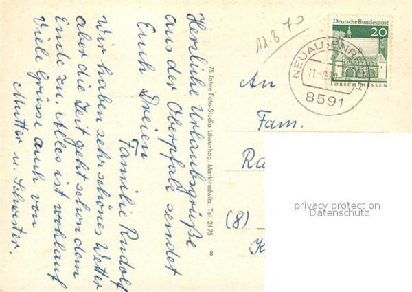 Konnersreuth Oberpfalz Grab Theresianum Haus des Theres Neuman – Bild 2