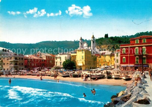 Laigueglia  La spiaggia del pescatori
