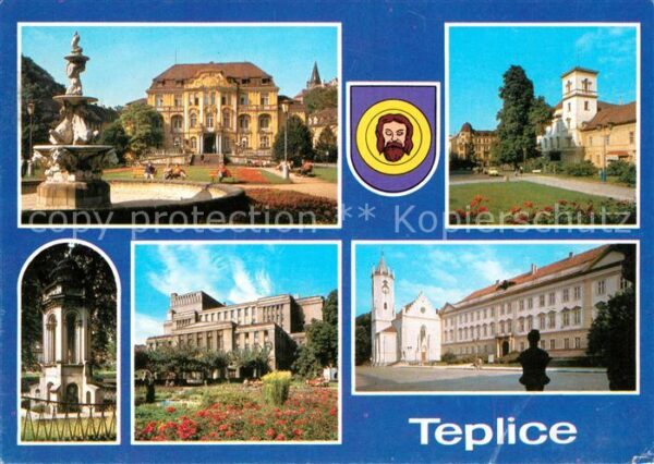 Teplice Teilansichten