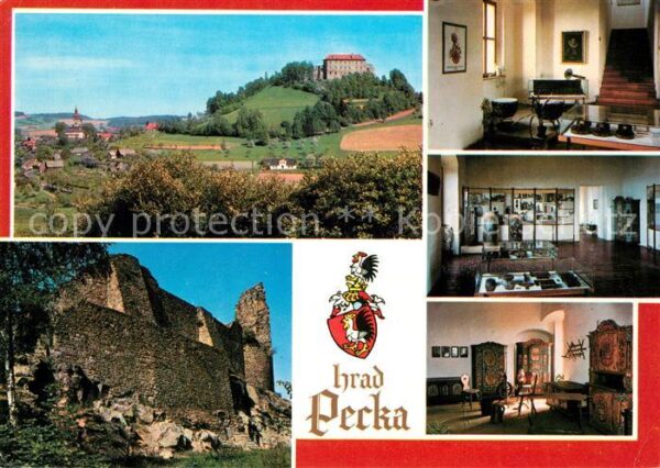Pecka Statnihrad Puvocne goticky hrad zalozen