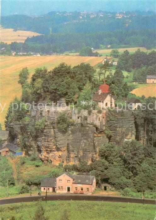 Sloup v Cechach Skala hrad postaveny pocatkem Nynejsi b