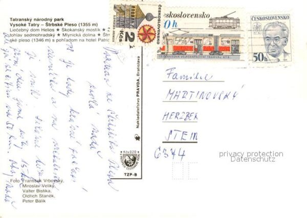 Strbske Pleso Liecebny dom Helios Skokansky mostik to – Bild 2