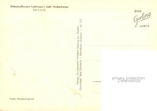 Todtmoos Panorama – Bild 2