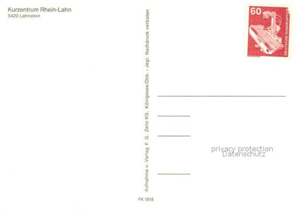 Lahnstein Kurzentrum Rhein Lahn Fliegeraufnahme – Bild 2