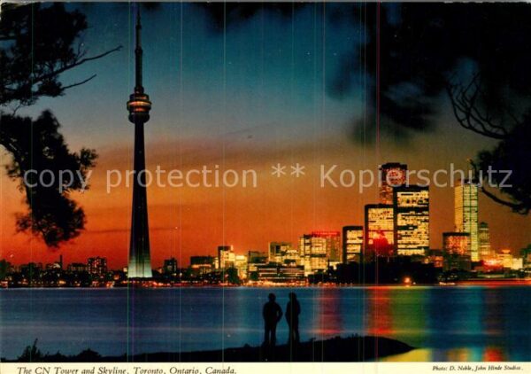 Toronto Canada The CN Tower und Skyline
