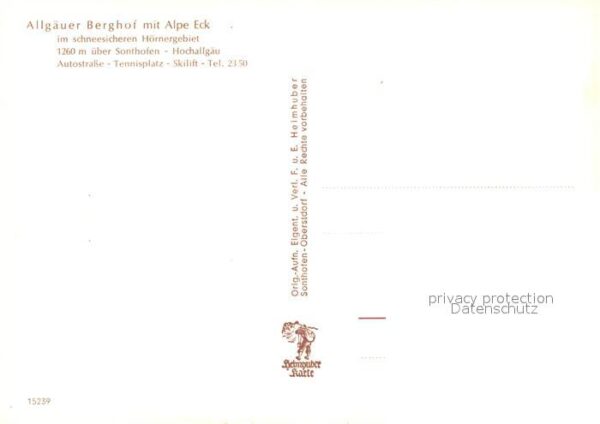 Sonthofen Oberallgaeu Allgäuer Berghof mit Alpe Eck Terrasse – Bild 2