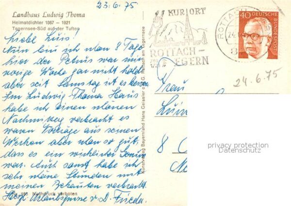 Tegernsee Landhaus Ludwig Thoma – Bild 2