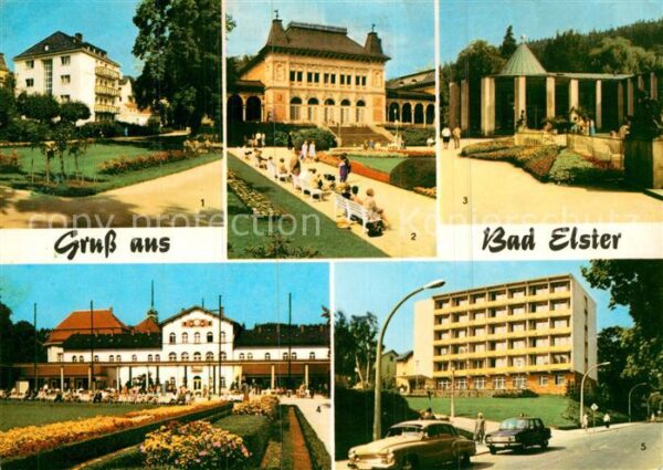 Bad Elster Haus Parsifal Kurhaus Moritzquelle Bade